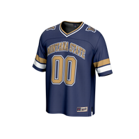 #00 Montana State Bobcats GameDay Greats Collegiate Football Fashion Jersey - Navy