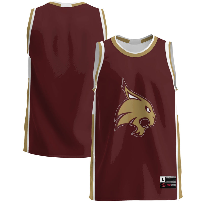 Texas State Bobcats GameDay Greats Lightweight Basketball Jersey - Maroon