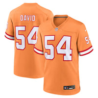 Tampa Bay Buccaneers Lavonte David Nike Orange Throwback Game Jersey
