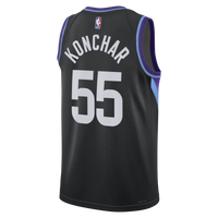 Utah Jazz Jordan Brand Statement Edition Swingman Jersey - Black - John Konchar -