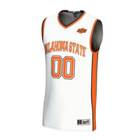 Oklahoma State Cowboys GameDay Greats Lightweight Collegiate Basketball NIL Pick-A-Player Fashion Jersey - White