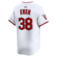 Cleveland Guardians Steven Kwan Nike White Home Limited Player Jersey