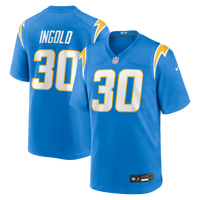Los Angeles Chargers Alec Ingold Nike Powder Blue Team Game Jersey