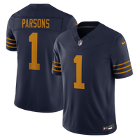 Green Bay Packers Micah Parsons Nike Navy Alternate Vapor F.U.S.E. Stitched Limited Jersey
