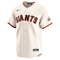 San Francisco Giants Nike Cream Home Limited Jersey