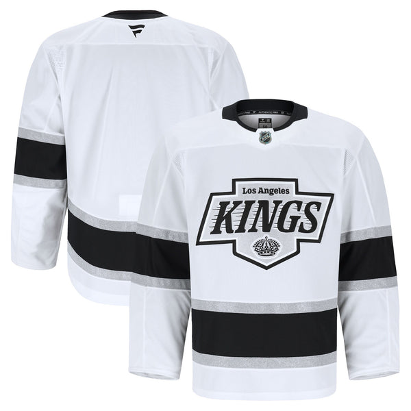 Los Angeles Kings Fanatics White Away Authentic Pro Jersey