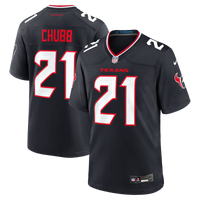Houston Texans Nick Chubb Nike Navy Team Game Jersey