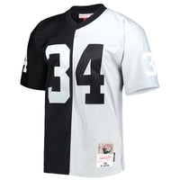 Las Vegas Raiders Bo Jackson Mitchell & Ness Black/Silver 1988 Split Legacy Replica Jersey
