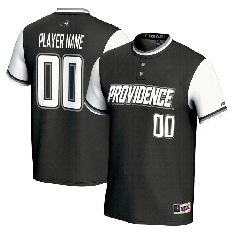 Providence Friars GameDay Greats NIL Pick-A-Player Softball Lightweight Jersey - Black