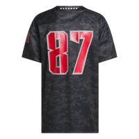 #87 NC State Wolfpack adidas Honor & Support Premier Strategy Jersey - Black