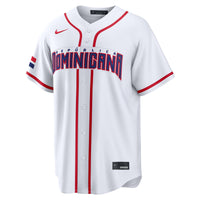 Dominican Republic Baseball Fernando Tatis Jr. Nike White 2026 World Baseball Classic Home Stadium Jersey