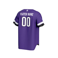 Northwestern Wildcats GameDay Greats NIL Pick-A-Player Lightweight Collegiate Baseball Fashion Jersey - Purple