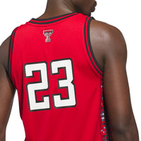 #23 Texas Tech Red Raiders adidas Replica Swingman Jersey - Red