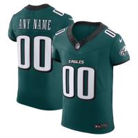 Philadelphia Eagles Nike Midnight Green Vapor F.U.S.E. Elite Custom Jersey