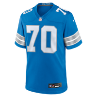 Detroit Lions Juice Scruggs Nike Blue Team Game Jersey