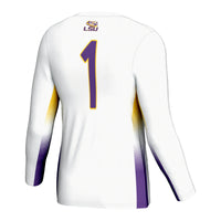 #1 LSU Tigers GameDay Greats Lightweight Volleyball Jersey - White