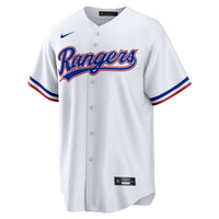 Texas Rangers Nike White #1 Groom Home Replica Jersey