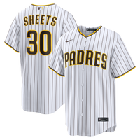 San Diego Padres Gavin Sheets Nike White Home Replica Jersey