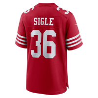 San Francisco 49ers Marques Sigle Nike Scarlet Team Game Jersey