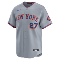 New York Mets Mark Vientos Nike Gray All-Star Limited Jersey