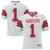 #1 Valdosta State Blazers GameDay Greats Endzone Football Jersey - White