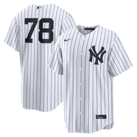 New York Yankees Spencer Jones Nike White Home Replica Jersey