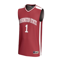 #1 Washington State Cougars GameDay Greats Lightweight Collegiate Basketball Fashion Jersey - Crimson