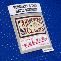 NBA Mitchell & Ness David Robinson 1992 All-Star West Authentic Jersey All-Star - Royal Blue