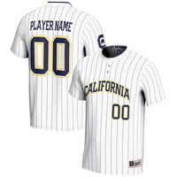 Cal Bears GameDay Greats NIL Pick-A-Player Lightweight Softball Jersey - White
