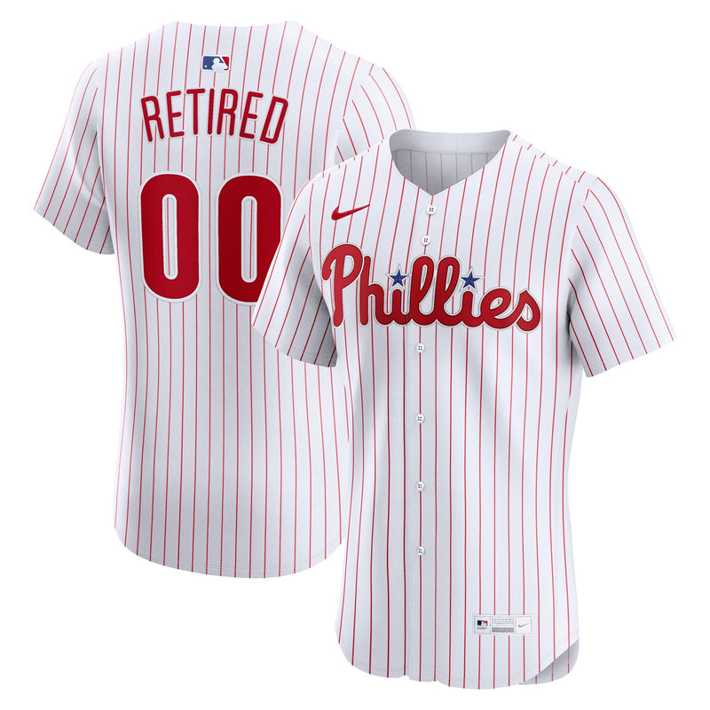 Philadelphia Phillies Nike White Home Elite Pick-A-Player Retired Roster Jersey