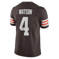 Cleveland Browns Deshaun Watson Nike Brown Vapor Limited Jersey