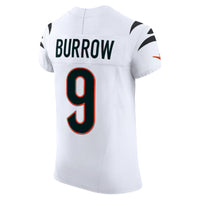 Cincinnati Bengals Joe Burrow Nike White Vapor F.U.S.E. Elite Jersey