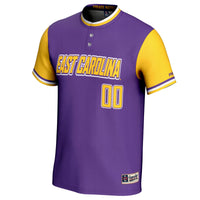 ECU Pirates GameDay Greats NIL Pick-A-Player Lightweight Softball Jersey - Purple