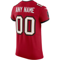 Tampa Bay Buccaneers Nike Red Vapor Elite Custom Jersey