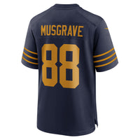 Green Bay Packers Luke Musgrave Nike Navy The 1923 Classic Game Jersey