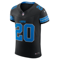 Detroit Lions Barry Sanders Nike Black Alternate Vapor F.U.S.E. Elite Jersey