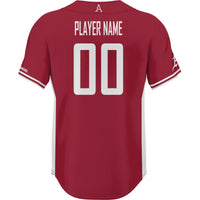 Arkansas Razorbacks GameDay Greats NIL Pick-A-Player Lightweight Baseball Jersey - Cardinal
