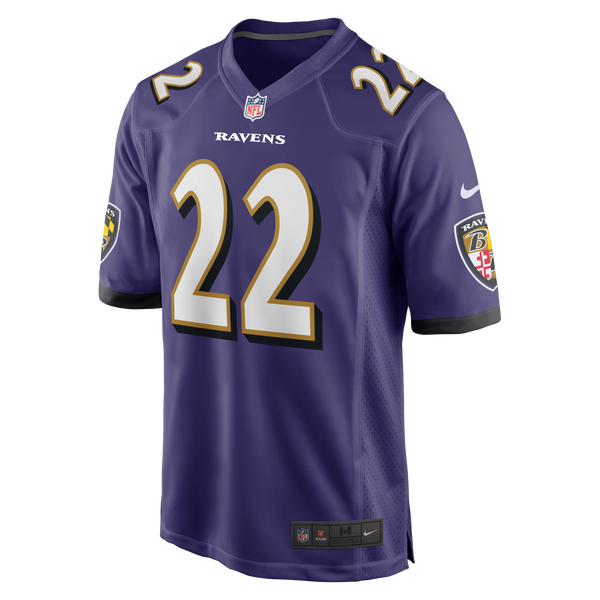 Baltimore Ravens Derrick Henry Nike Purple Game Player Jersey