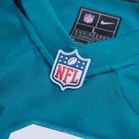 Jacksonville Jaguars Ezra Cleveland Nike Teal Game Jersey