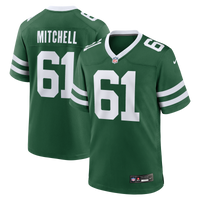 New York Jets Max Mitchell Nike Legacy Green Team Game Jersey