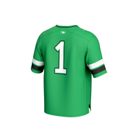 #1 North Dakota GameDay Greats Lightweight Collegiate Football Fashion Jersey - Kelly Green