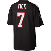 Atlanta Falcons Michael Vick Mitchell & Ness Black Legacy Replica Jersey