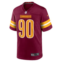 Washington Commanders Javontae Jean-Baptiste Nike Burgundy Game Jersey