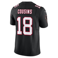 Atlanta Falcons Kirk Cousins Nike Black Vapor F.U.S.E. Limited Jersey