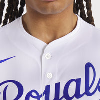 Kansas City Royals Bobby Witt Jr. Nike White Home Limited Player Jersey