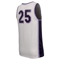 #25 Kansas State Wildcats Nike Replica Basketball Jersey - White