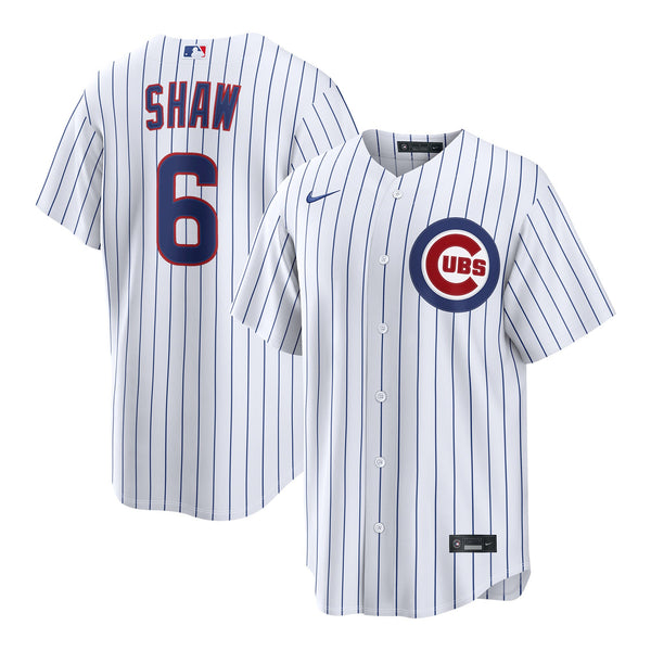Chicago Cubs Matt Shaw Nike White Home Replica Jersey