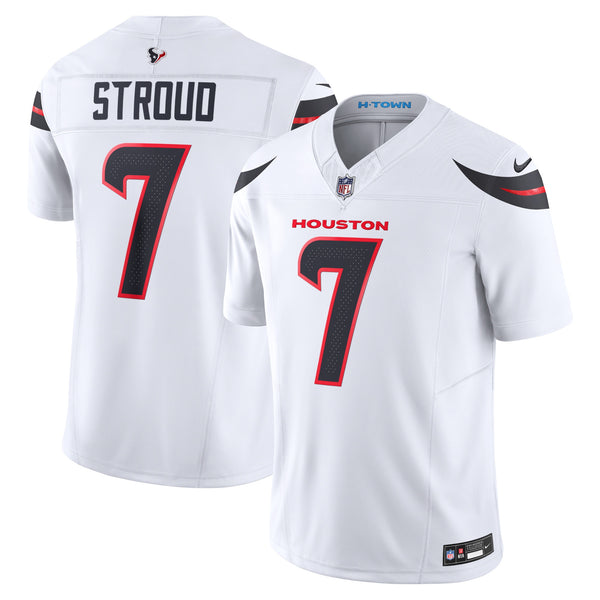 Houston Texans C.J. Stroud Nike White Vapor F.U.S.E. Limited Jersey