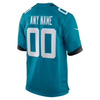 Jacksonville Jaguars Nike Teal Custom Team Game Jersey