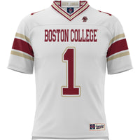 #1 Boston College Eagles GameDay Greats Football Jersey - White